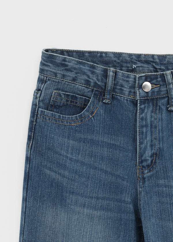 Tulza Low-waisted Bootcut Denim Pants