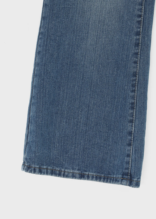 Tulza Low-waisted Bootcut Denim Pants