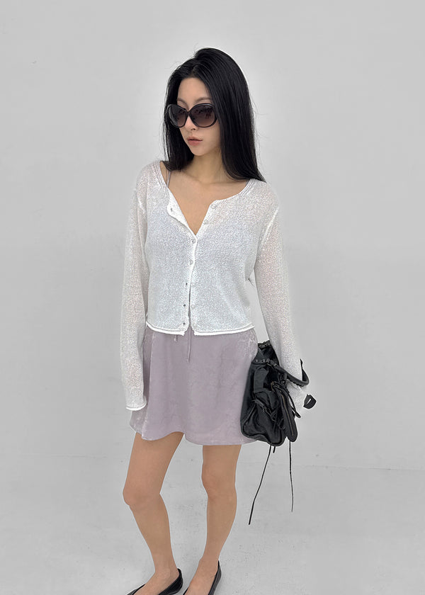 [MADE] Miruki Boucle Knit Cardigan