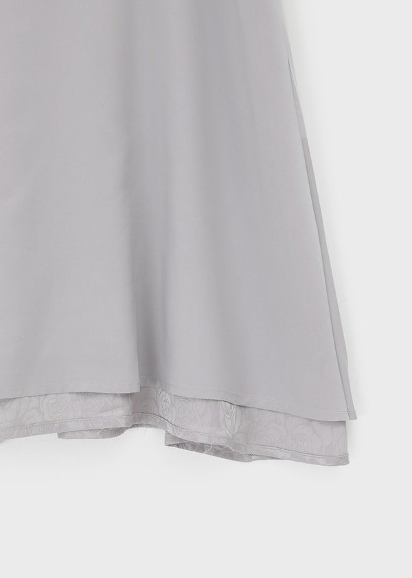 Kyakgu Rose Jacquard Silk Mini Dress