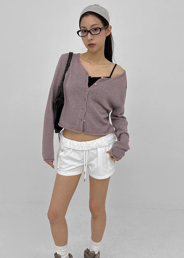 [MADE] Angti Nylon Cargo Banding Shorts