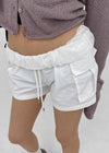 [MADE] Angti Nylon Cargo Banding Shorts