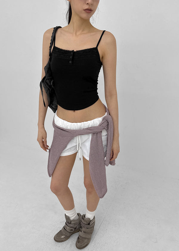 [MADE] Angti Nylon Cargo Banding Shorts
