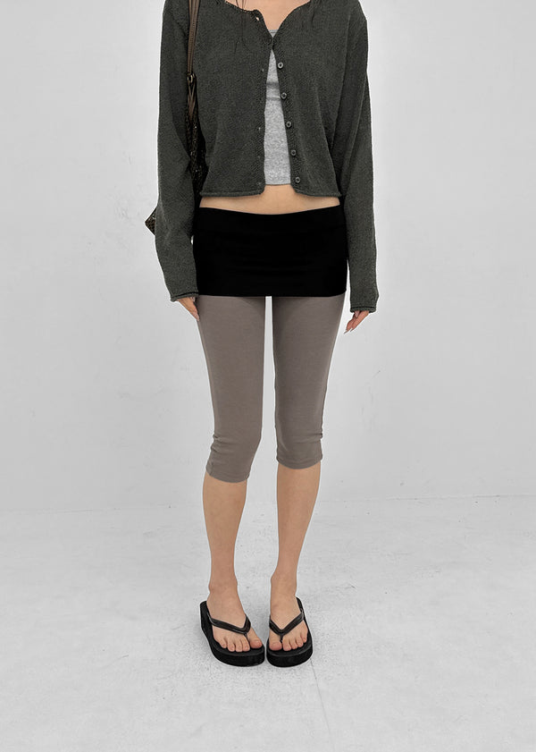 Virenon Folding Capri Leggings