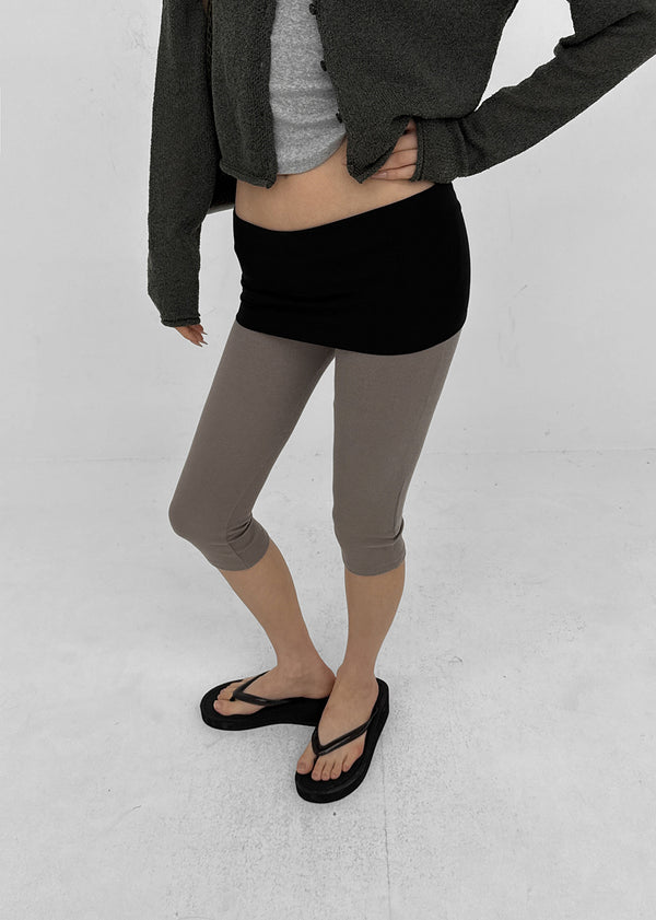 Virenon Folding Capri Leggings