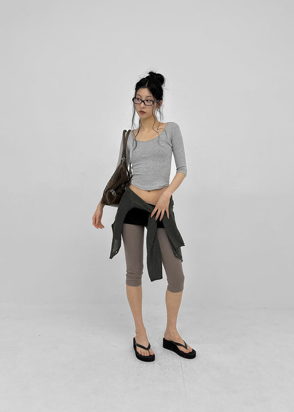 Virenon Folding Capri Leggings
