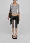 Colpo Rounded U-neck Sleeveless Tee