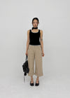 Keyhome Bijou Bermuda Cotton Pants