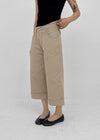 Keyhome Bijou Bermuda Cotton Pants