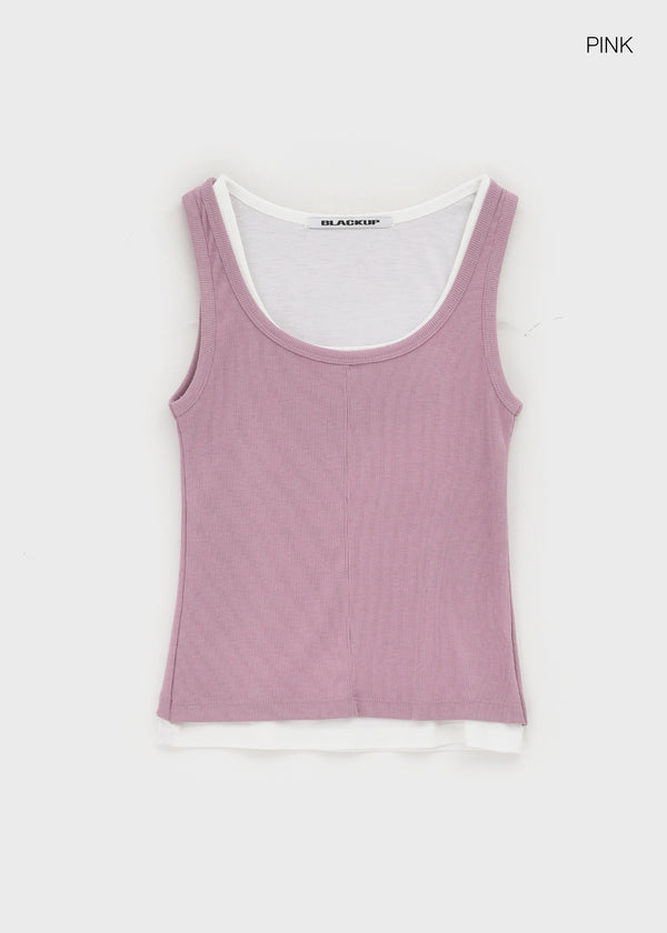 [MADE] Riku Layered Sleeveless Top