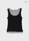 [MADE] Riku Layered Sleeveless Top