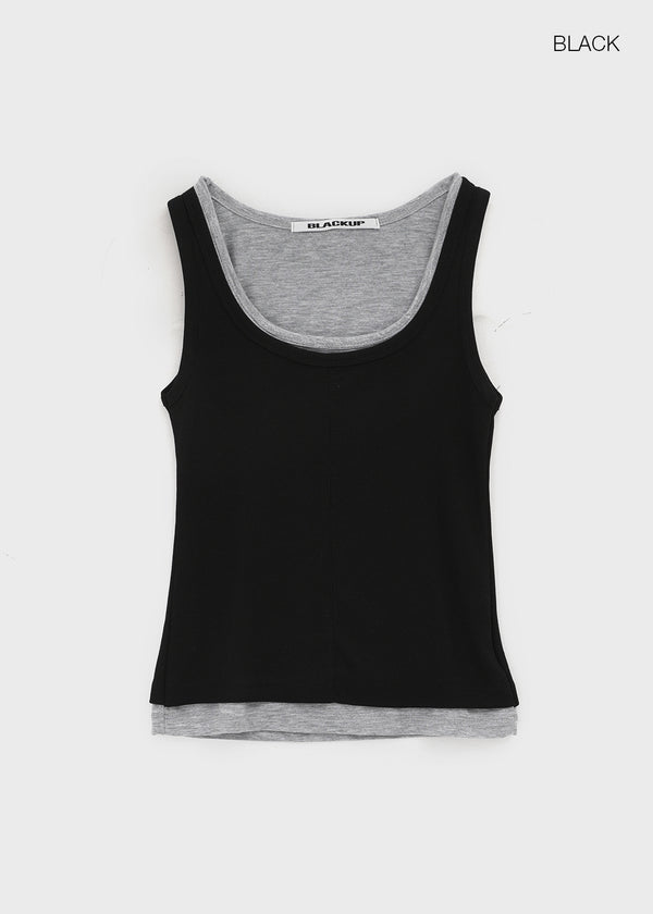 [MADE] Riku Layered Sleeveless Top