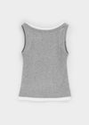 [MADE] Riku Layered Sleeveless Top