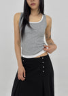 [MADE] Riku Layered Sleeveless Top