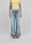 Berong Low-waist Straight Denim Pants