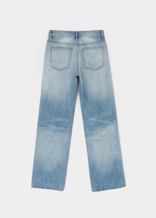 Berong Low-waist Straight Denim Pants