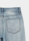 Berong Low-waist Straight Denim Pants
