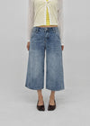 Tsukirit Bijou Bermuda Denim Pants