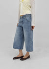 Tsukirit Bijou Bermuda Denim Pants