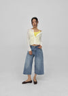 Tsukirit Bijou Bermuda Denim Pants