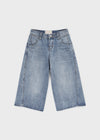 Tsukirit Bijou Bermuda Denim Pants