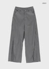 Watu Cut-out Studded Wide Slacks