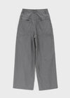 Watu Cut-out Studded Wide Slacks