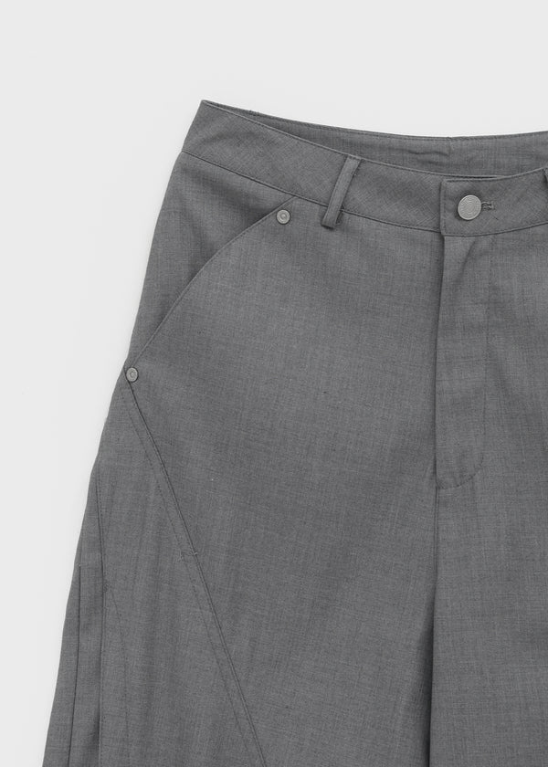 Watu Cut-out Studded Wide Slacks
