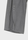Watu Cut-out Studded Wide Slacks