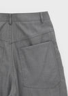 Watu Cut-out Studded Wide Slacks