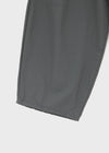 (UNISEX) Whittle Nylon Cut-out Wide Elastic Pants