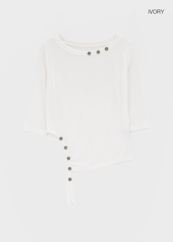 Babering Button Strap 3/4 Sleeves