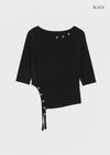 Babering Button Strap 3/4 Sleeves