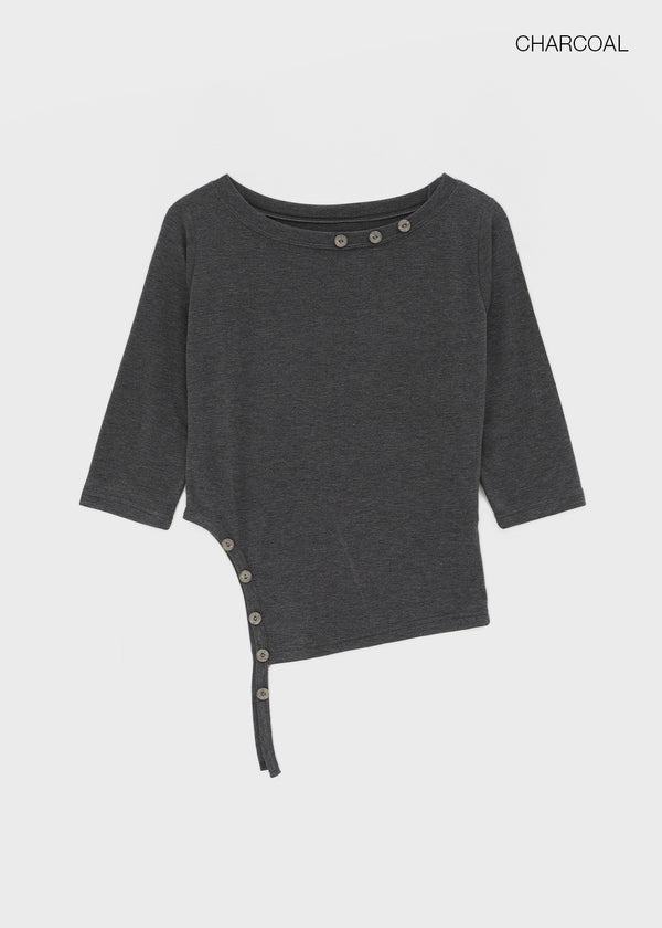 Babering Button Strap 3/4 Sleeves
