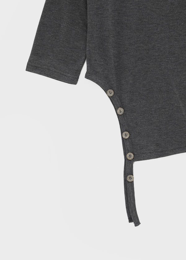Babering Button Strap 3/4 Sleeves
