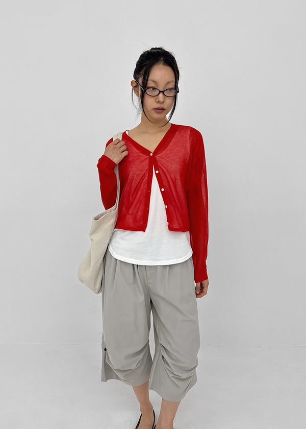 Edito Summer V-neck Cardigan