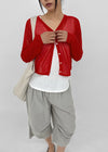 Edito Summer V-neck Cardigan