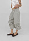 Nikk Roll-up Shirred Bermuda Banding Pants