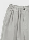 Nikk Roll-up Shirred Bermuda Banding Pants