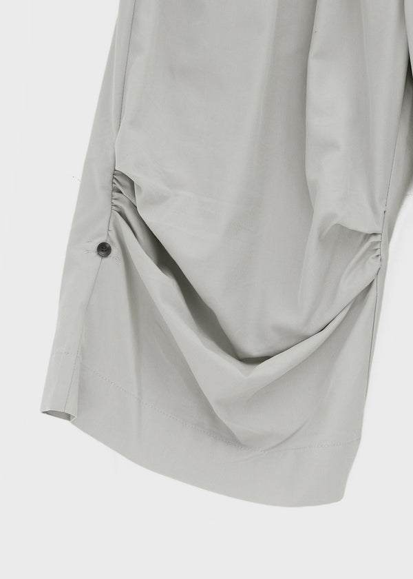 Nikk Roll-up Shirred Bermuda Banding Pants