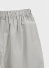 Nikk Roll-up Shirred Bermuda Banding Pants