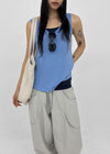 Mikas Loose Fit U-neck Sleeveless