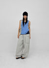 Mikas Loose Fit U-neck Sleeveless
