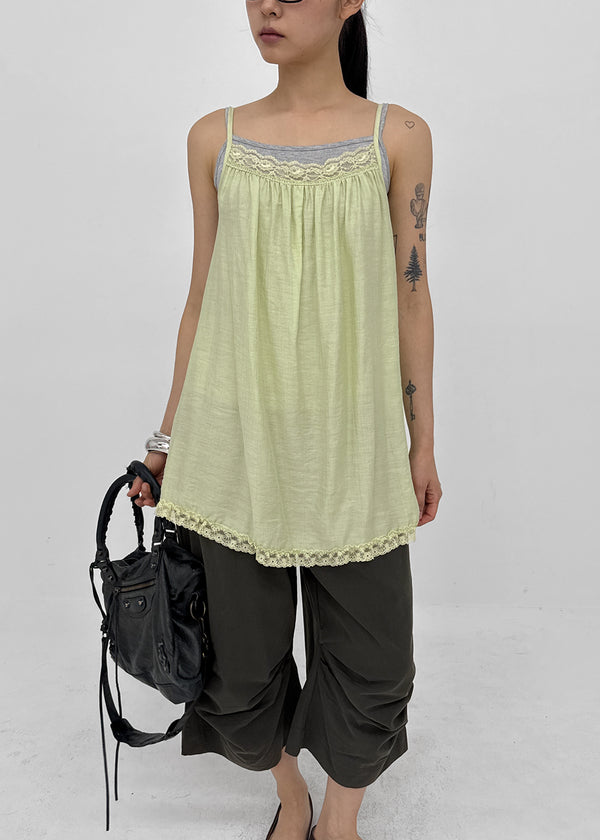 Beit Lace Slip Sleeveless Mini Dress