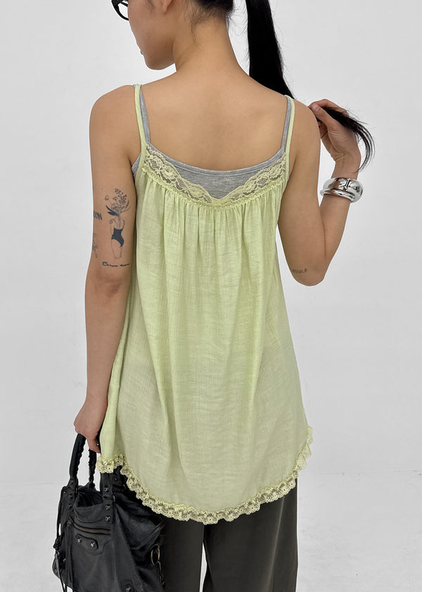 Beit Lace Slip Sleeveless Mini Dress