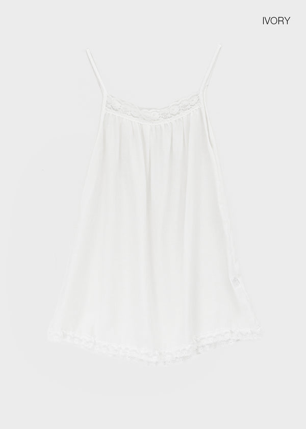 Beit Lace Slip Sleeveless Mini Dress
