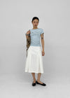 Jabes Printed Shirred Short Sleeve Tee
