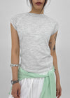 Odell Cut-out Cap Sleeve Short-sleeve Tee