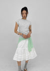 Odell Cut-out Cap Sleeve Short-sleeve Tee