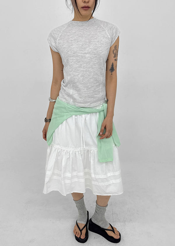 Odell Cut-out Cap Sleeve Short-sleeve Tee